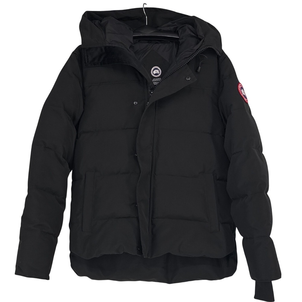 Canada Goose Macmillan Parka Mens Jacket L Black Down Filled 4660M